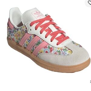 adidas Kids Sneakers - Pink and Floral